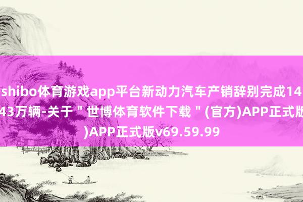 shibo体育游戏app平台新动力汽车产销辞别完成146.3万辆和143万辆-关于＂世博体育软件下载＂(官方)APP正式版v69.59.99